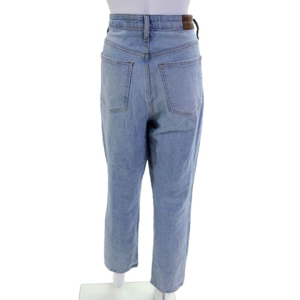 Madewell Womens Cotton Zip Button Straight Leg Denim Jeans Blue Size EUR 29 - Picture 3 of 8